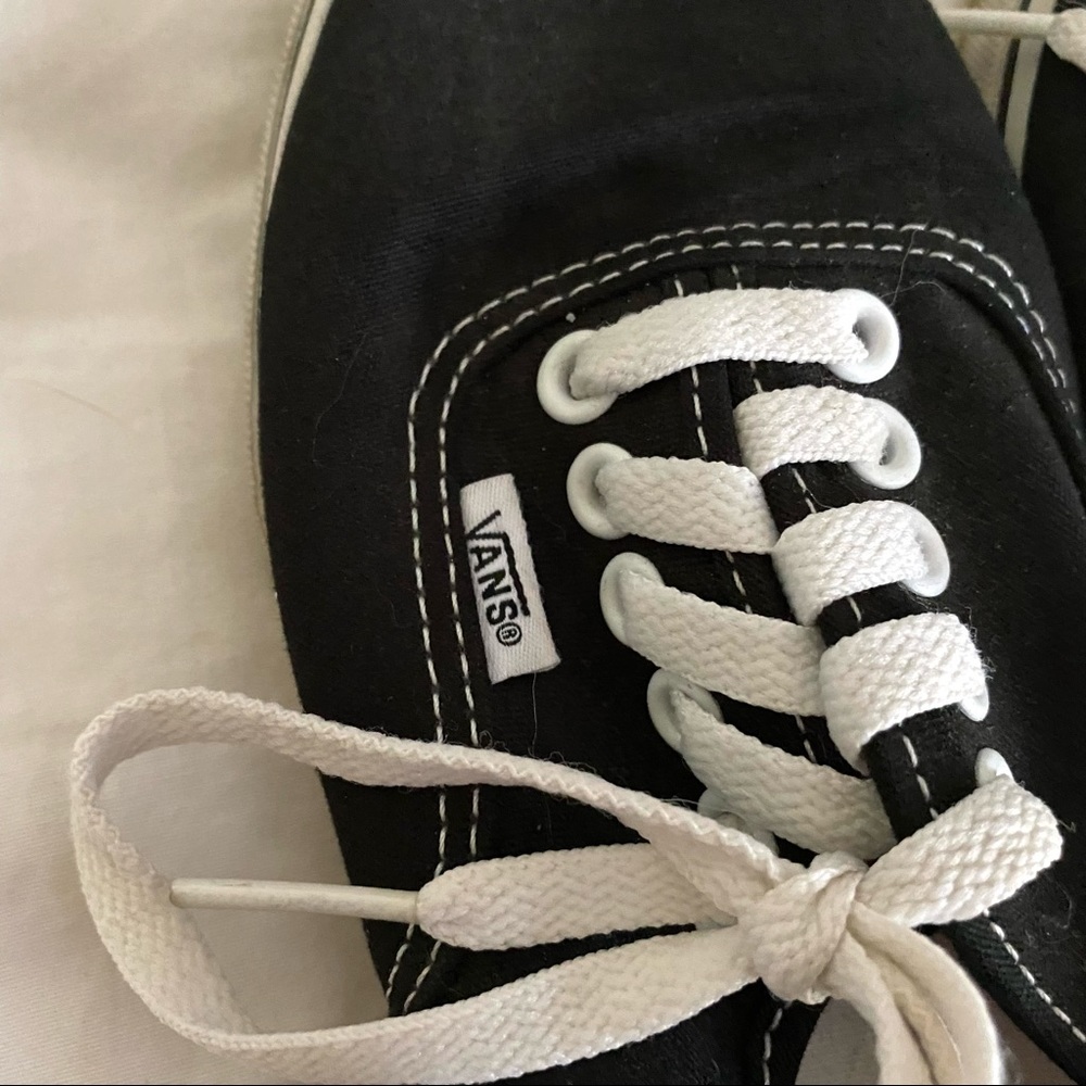 Authentic Black Vans - image 4